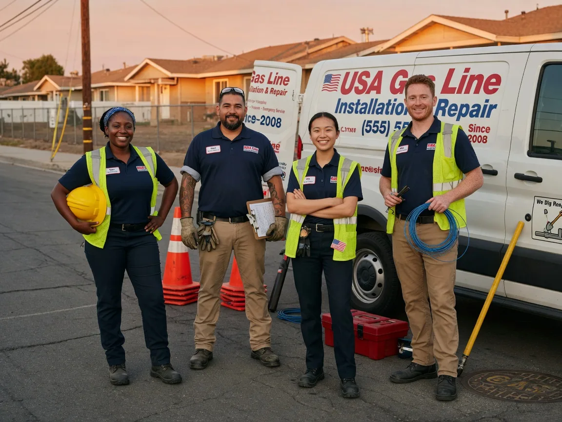 Gas Line Installation company in Shoals, IN